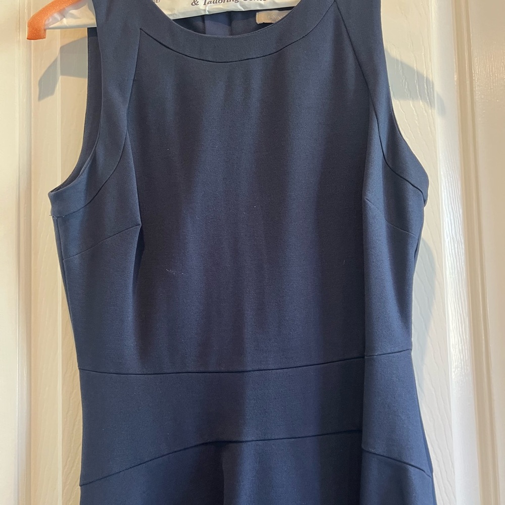 33. Banana Republic Navy Blue Midi Dress